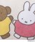 ◆Dick Bruna miffy ミニタオル 5P ミッフィーと楽しい毎日