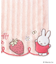 ◆Dick Bruna miffy ミニタオル イチゴ