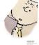 ◆SNOOPY アンクル突起ソックス 重ナリ柄
