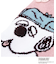 ◆SNOOPY アンクル突起ソックス オラフ柄