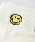 ◆SMILEY WORLD カラー刺繍 クォーターソックス