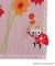 ◆MOOMIN タオルハンカチ お花摘みリトルミイ