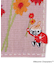 ◆MOOMIN タオルハンカチ お花摘みリトルミイ