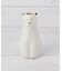 モチーフ フラワーベース シロクマ