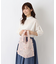 JOUET ジョエット チュールエコバッグ フラワー
