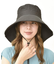 風で飛ばない ツバ広女優帽
