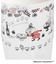 MOOMIN 冷水筒 1.2L リトルミイと花畑