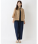 ドット刺繍入り 5分袖ジャケット