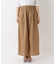 コットン スラブワイドパンツ