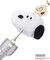SNOOPY リール付きキーカバー スヌーピー