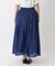 ボイル ロング丈 ギャザースカート