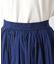ボイル ロング丈 ギャザースカート
