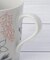 フラワーパターン ペアマグ 340ml