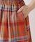 ◆チェックウエストタックスカート