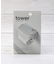 tower タワー ウォールトイレットペーパーホルダー シングル 石膏ボード対応