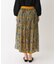 リゾート 柄パンツ付スカート
