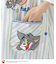 トムとジェリー 立体アップリケエプロン
