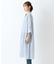 ライトガーゼ 先染め7分袖ワンピース