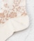 ◆あなたに優しい メッシュ花レース クォーターソックス