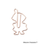 ◆MOOMIN ケース入りゼムクリップ
