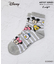 ◆【ワンズテラス限定】ディズニー 総柄クォーターソックス 松本セイジ