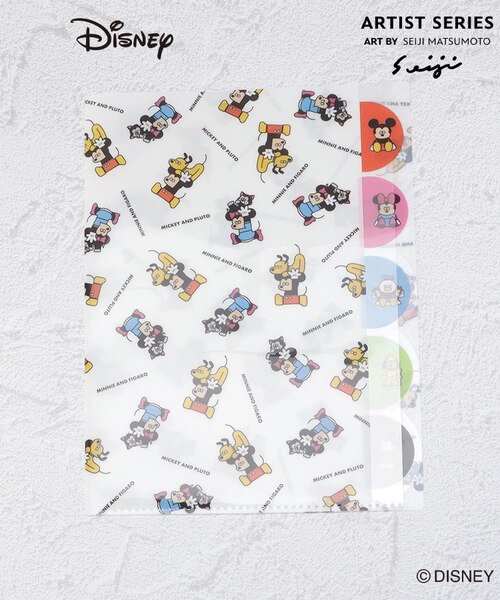 ◇ディズニー ダイカットクリアファイル5P 松本セイジ｜ワンズテラスの