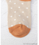 ◆【ワンズテラス限定】おさるのジョージ 帽子刺繍クォーターソックス