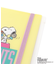 ◆SNOOPY ゴムバンドクリアファイル5P&ファスナー