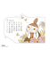 MOOMIN スライドカレンダー 卓上