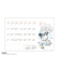 SNOOPY 水彩スケジュールカレンダー 卓上
