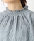 リップル シャーリングブラウス