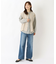 麻タッチ ニットベストブラウス アンサンブル