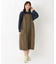 肩ひも 裾ゴム入りバルーンワンピース