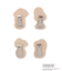 ◆SNOOPY クリップ 4P