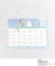 ◆SNOOPY シートカレンダー 卓上