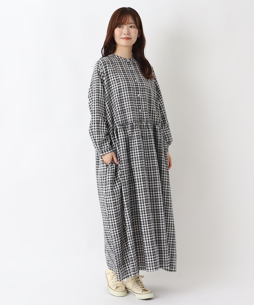 サッカー 8分袖 ロング丈ワンピース｜ワンズテラスの通販｜&mall