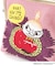 MOOMIN 畳刺繍ペンポーチ ミニ がま口