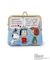 SNOOPY 畳刺繍ペンポーチ ミニがま口