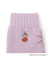 ◆【あったか】MOOMIN ホームソックス ヘアリミイ刺繍雪柄