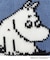 【あったか】MOOMIN ホームソックス 内ボア二重編ムーミン