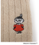 【あったか】MOOMIN アームカバー フワニットミイ Sリブ