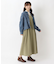 デニムワイドシャツ