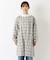 【ワンズテラス限定】シマエナガ ジャカードかっぽうぎ