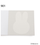 ◆Dick Bruna miffy スクエアメモ フェイス