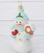◆【クリスマス】プラ スノーマンオーナメント
