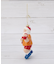 ◆【クリスマス】プラ サンタオーナメント