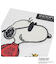 SNOOPY ウォールステッカー A5