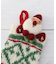 【クリスマス】ニットオブジェ ニットソックス