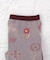 ◆お花刺繍フロートクルーソックス