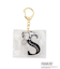 ◆SNOOPY イニシャルアクリルキーホルダー S